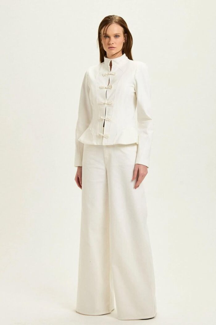 Imagem de Blazer Fiorella Off White Le Blog
