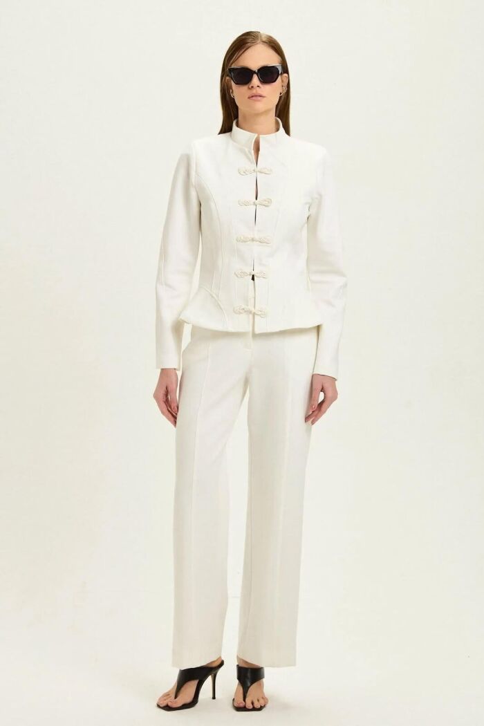 Imagem de Blazer Fiorella Off White Le Blog