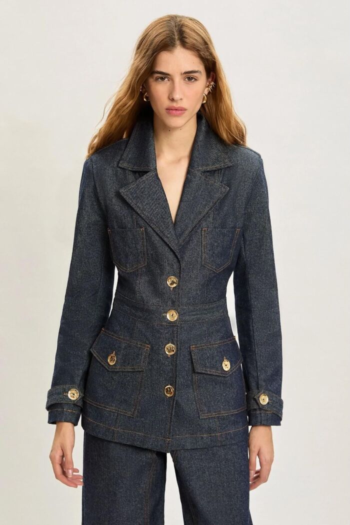 Imagem de Blazer Letícia Jeans Le Blog