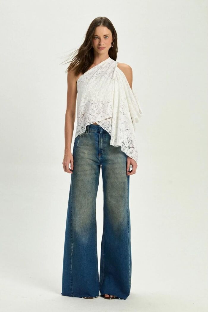 Imagem de Blusa Audrey Off White Le Blog