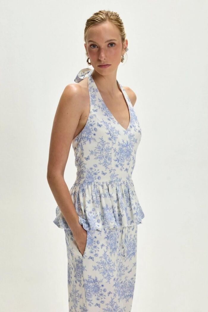 Imagem de Blusa Charlotte Toile De Jouy Le Blog