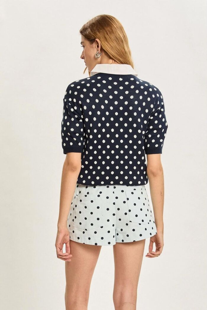 Imagem de Blusa Gisele Azul Navy Le Blog