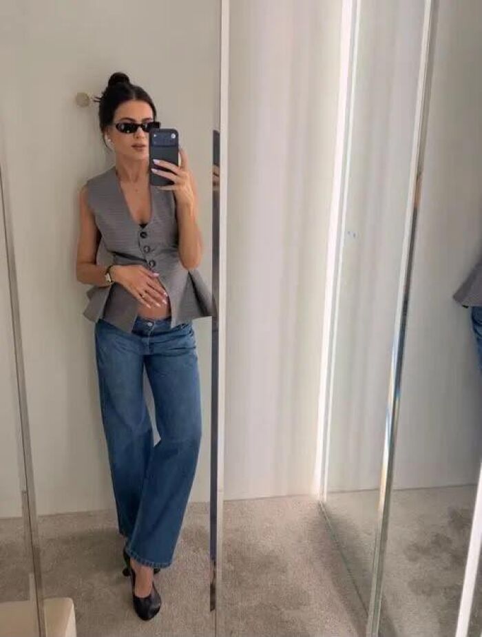Imagem de Blusa Tabata Cinza Cloude