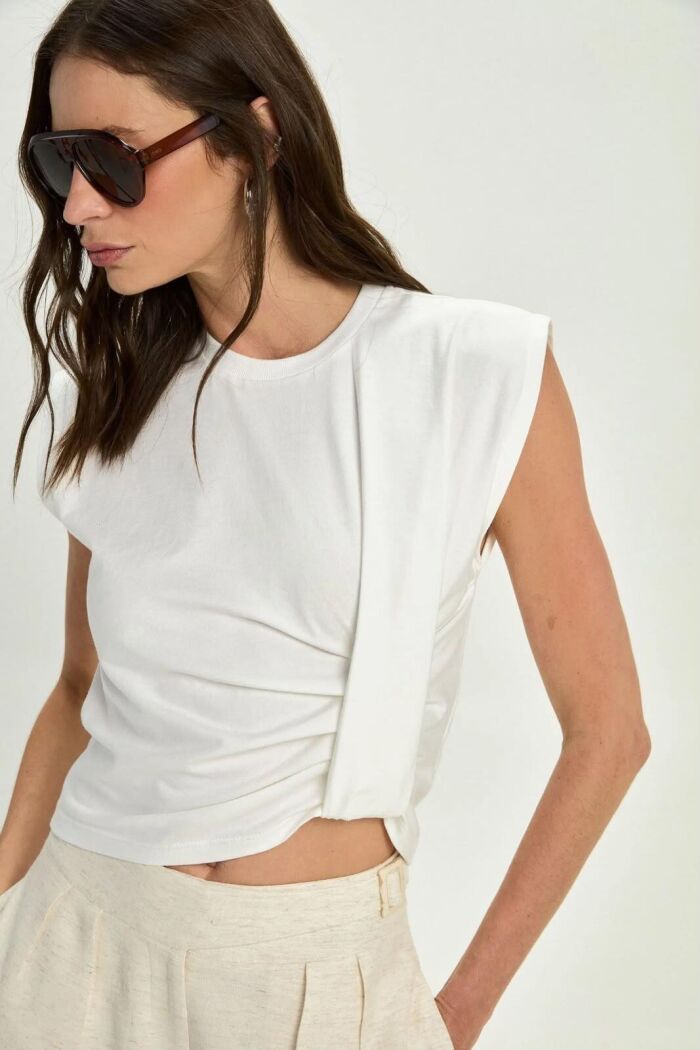 Imagem de Blusa Viviane Off White Le Blog