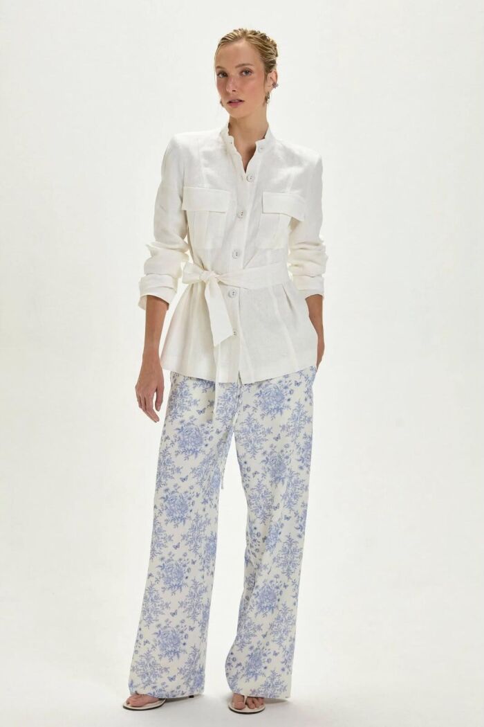 Imagem de Calça Charlotte Toile De Jouy Le Blog