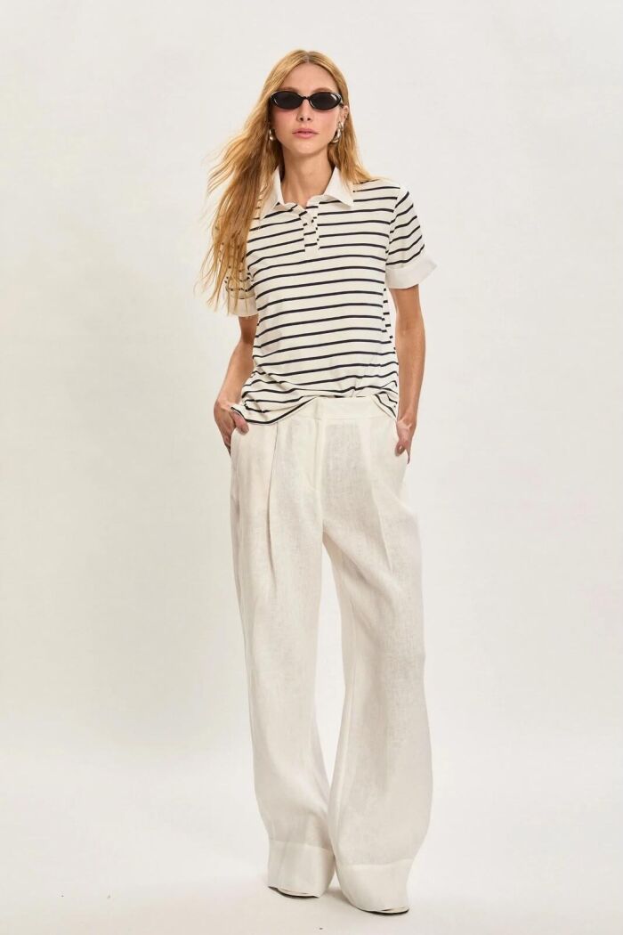 Imagem de Calça Eudora Off White Le Blog