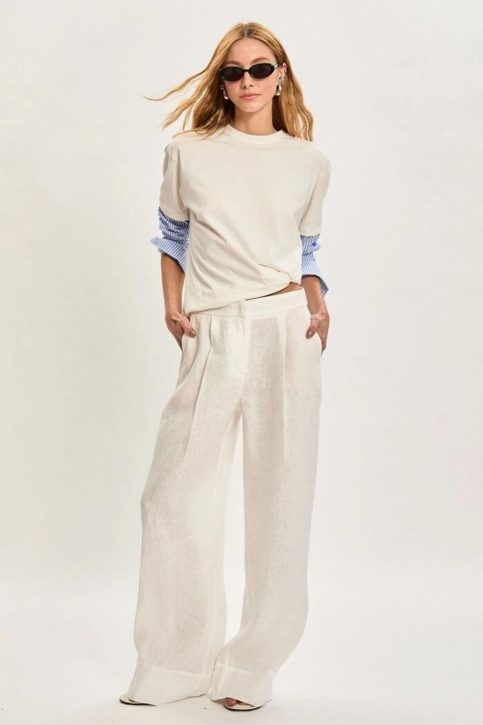 Imagem de Calça Eudora Off White Le Blog