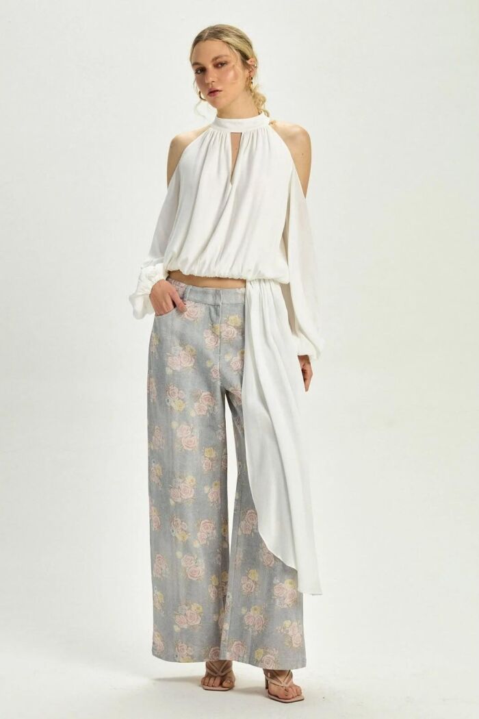Imagem de Calça Maya Floral Stone Le Blog