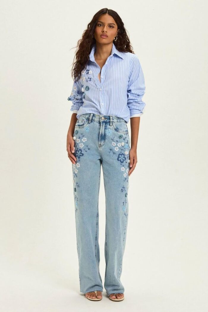 Imagem de Calça Yasmin Jeans Le Blog