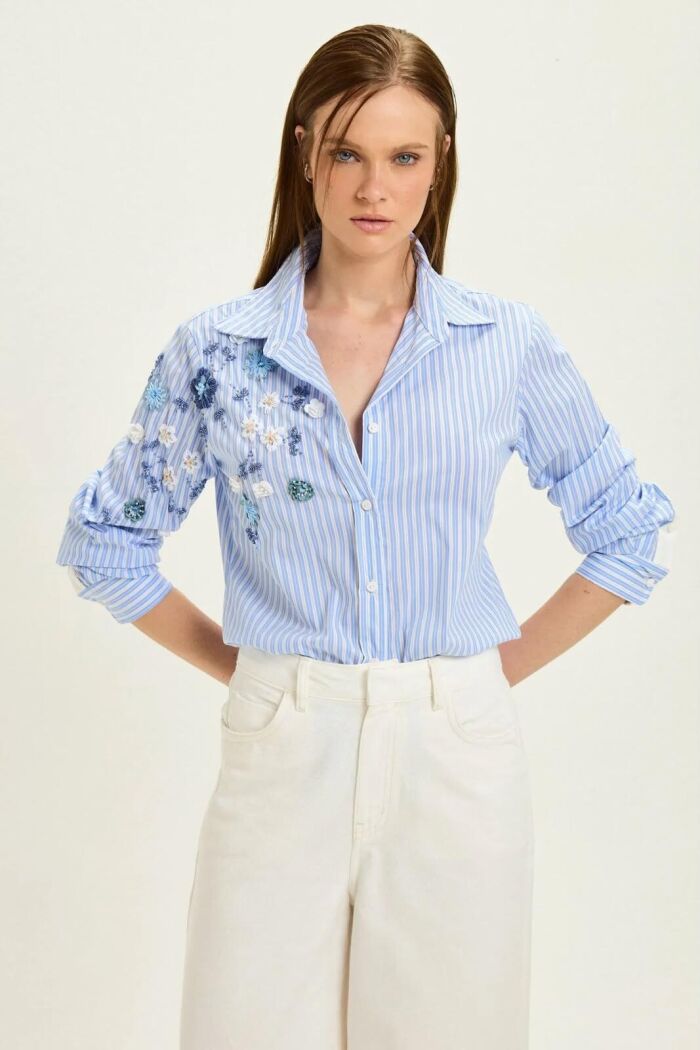 Imagem de Camisa Adriana Azure Le Blog