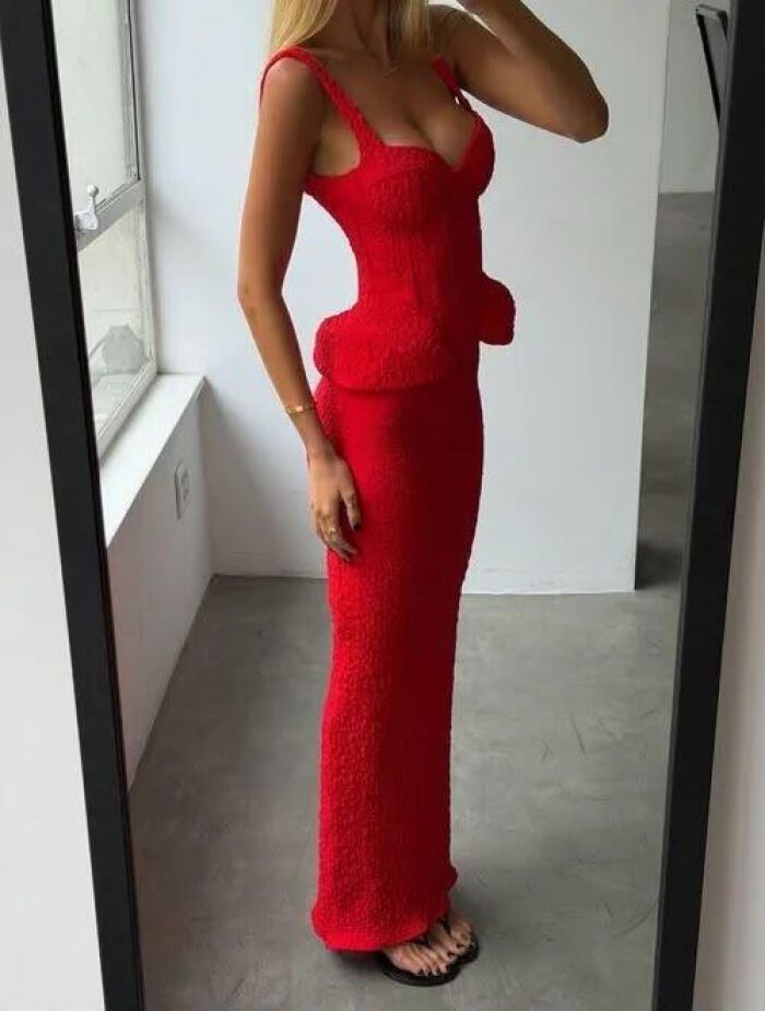Imagem de Conjunto Bela Vermelho Cloude