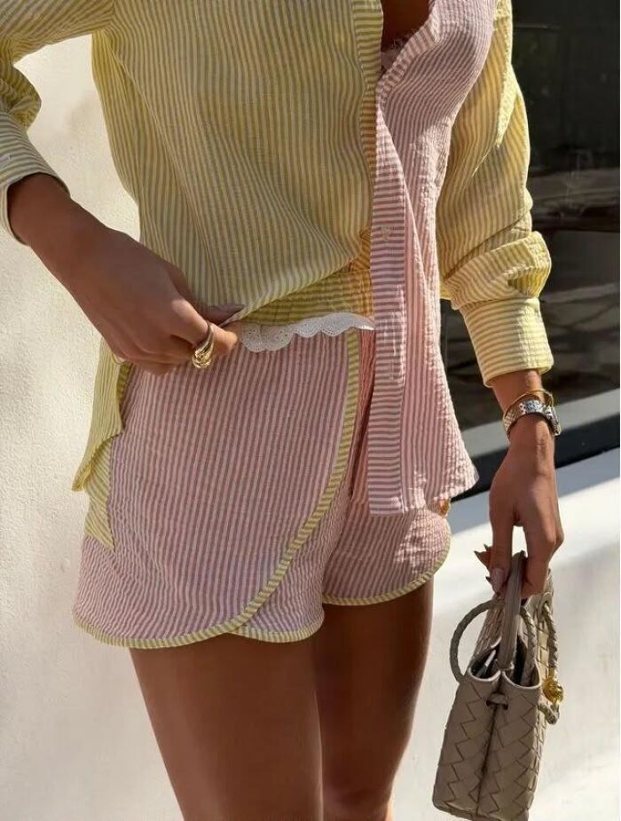 Imagem de Conjunto Jenifer Listrado Cloude