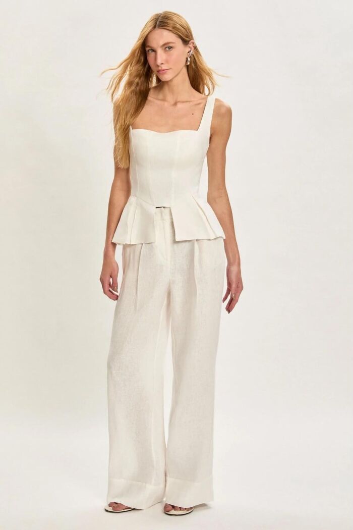 Imagem de Corselet Eudora Off White Le Blog