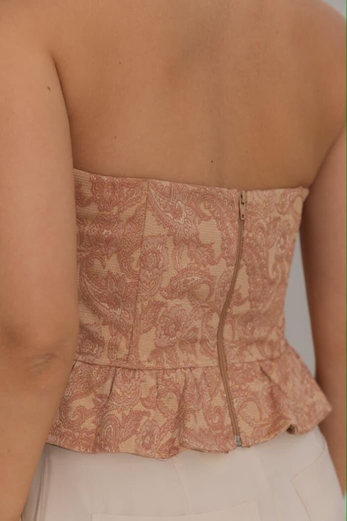 Imagem de Corselet Jacquard Olívia