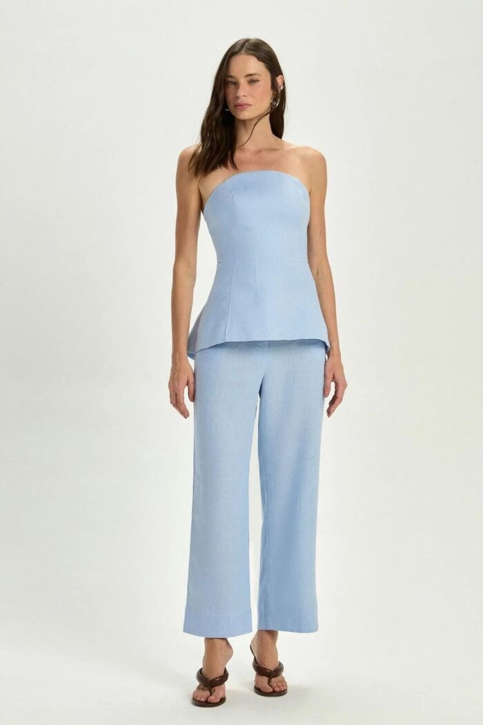 Imagem de Corselet Tássia Pastel Blue Le Blog
