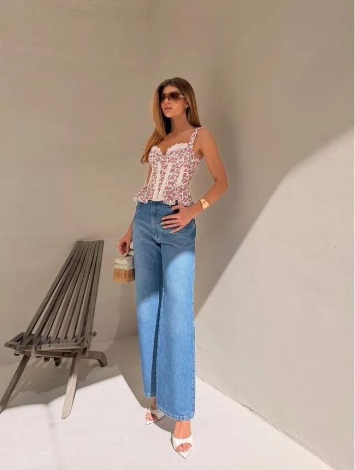 Imagem de Cropped Lua Estampado Cloude