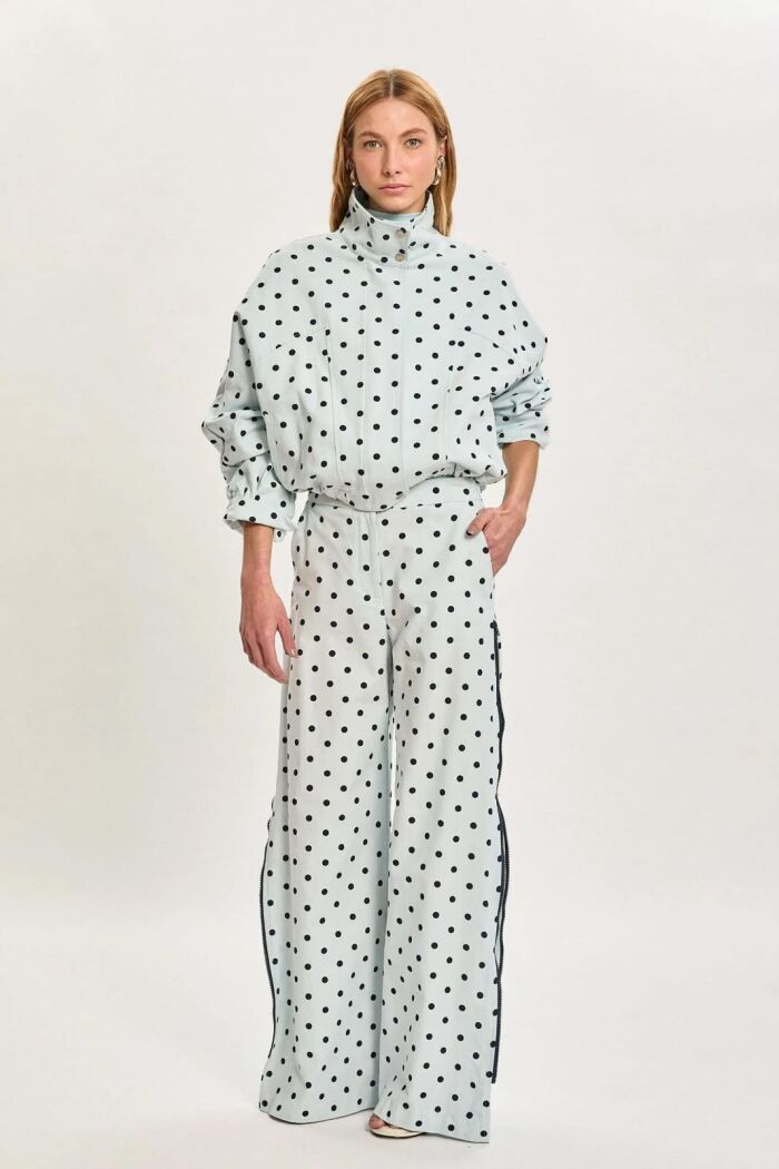 Imagem de Jaqueta Chloe Polka Blue Le Blog