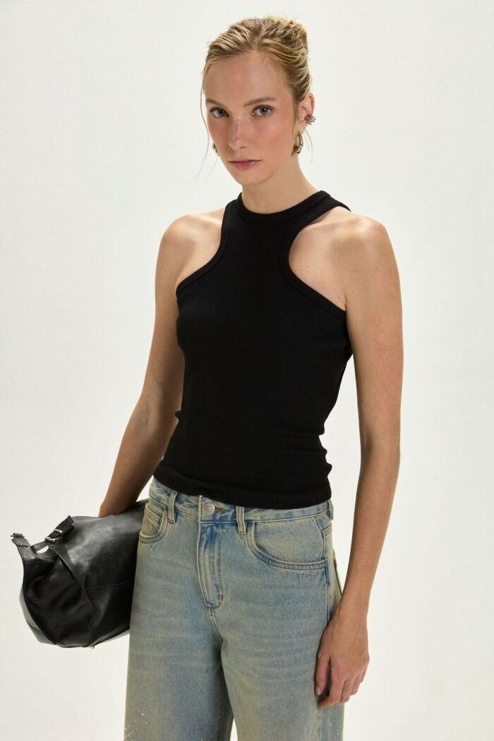 Imagem de Blusa Celina Preta Le Blog