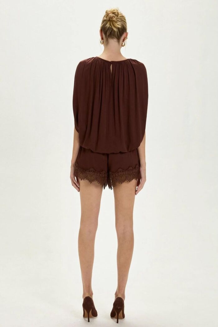 Imagem de Shorts Cecília Marrom Coffee Le Blog