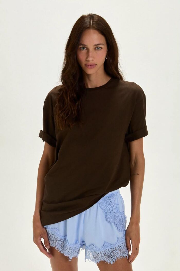 Imagem de T-Shirt Yasmin Marrom Le Blog