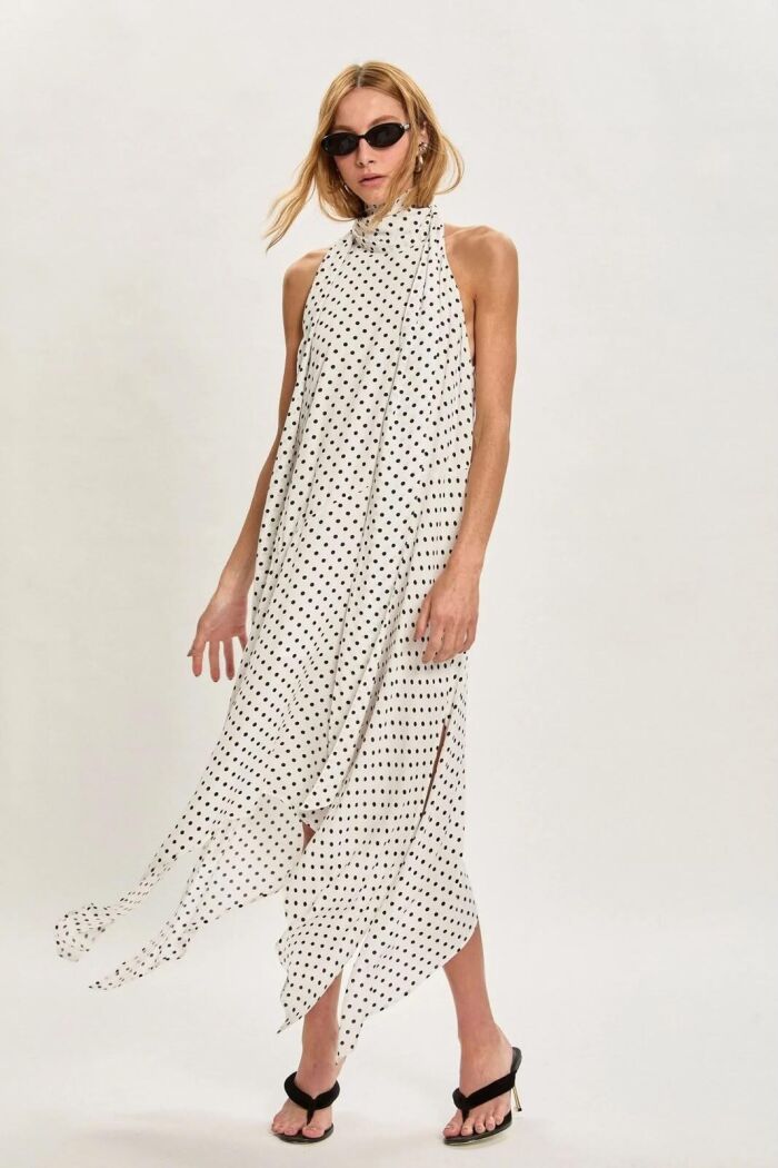 Imagem de Vestido Gisele Polka Mini Off Le Blog