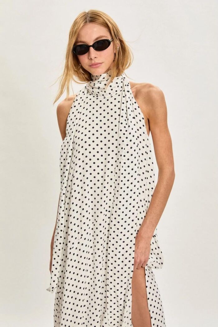Imagem de Vestido Gisele Polka Mini Off Le Blog