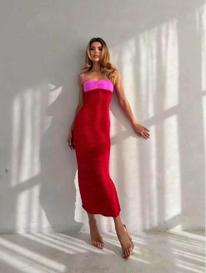 Imagem de Vestido Ruth Vermelho Cloude