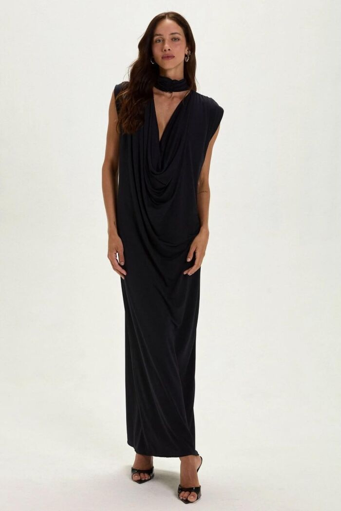 Imagem de Vestido Érica Preto Le Blog