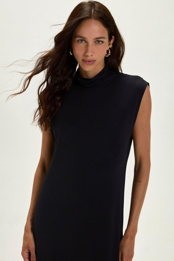 Imagem de Vestido Érica Preto Le Blog