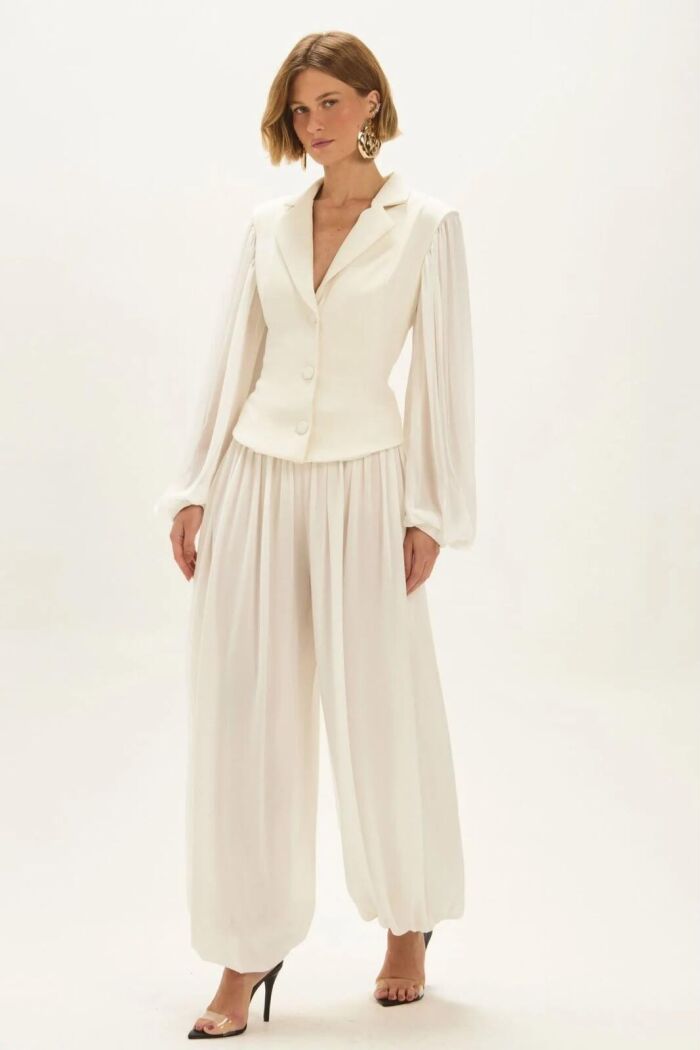 Imagem de Blazer Pietra Off White Le Blog