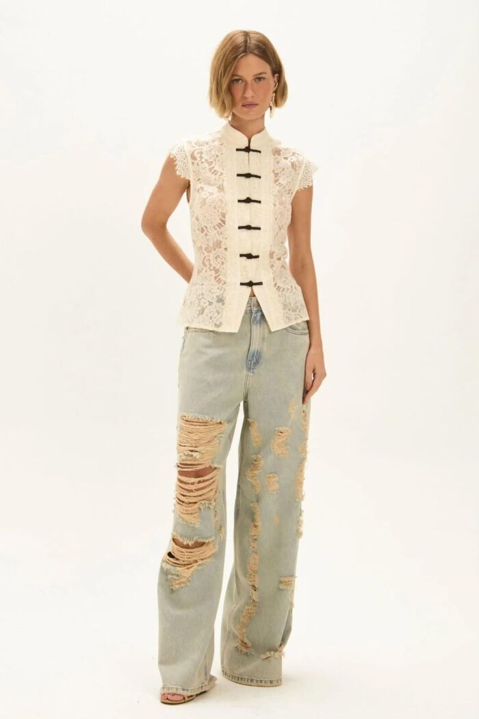 Imagem de Blusa Beatriz Sand Le Blog