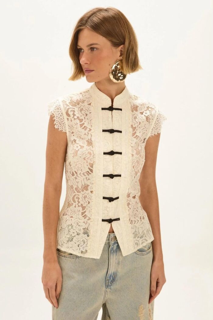Imagem de Blusa Beatriz Sand Le Blog