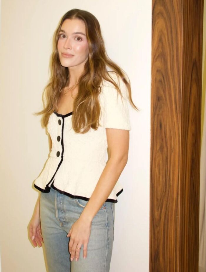 Imagem de Blusa Cris Off White Cloude