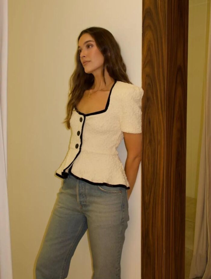 Imagem de Blusa Cris Off White Cloude