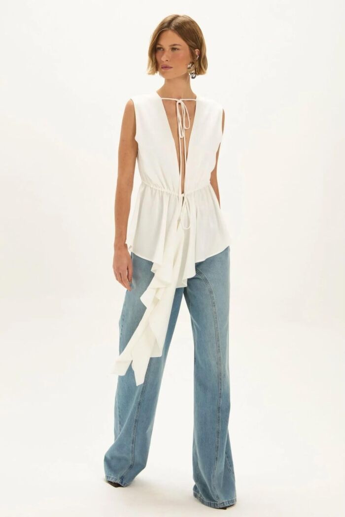 Imagem de Blusa Elis Off White Le Blog