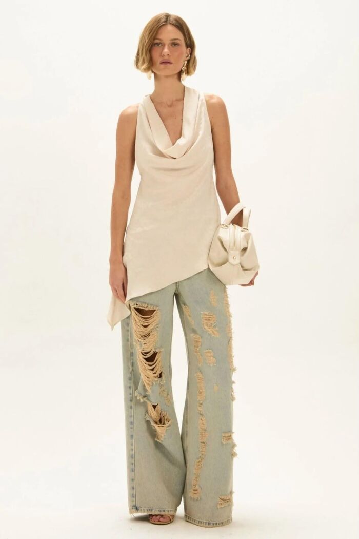 Imagem de Blusa Elisa Sand Le Blog