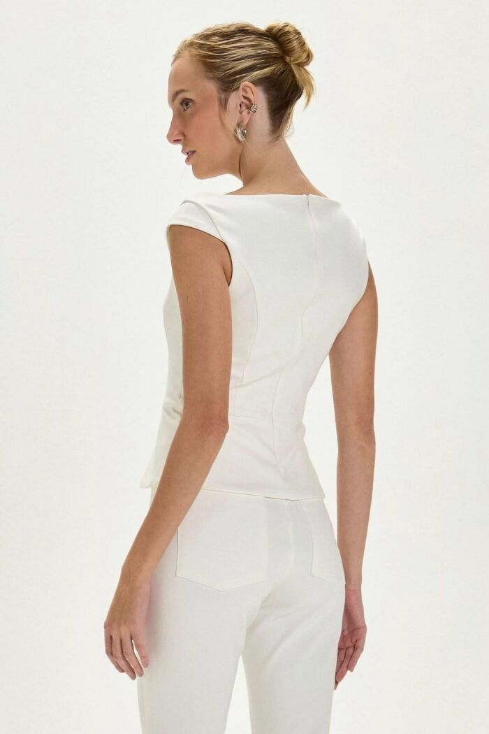 Imagem de Blusa Manuela Off White Le Blog