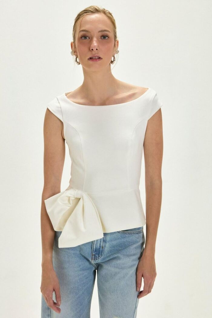 Imagem de Blusa Manuela Off White Le Blog