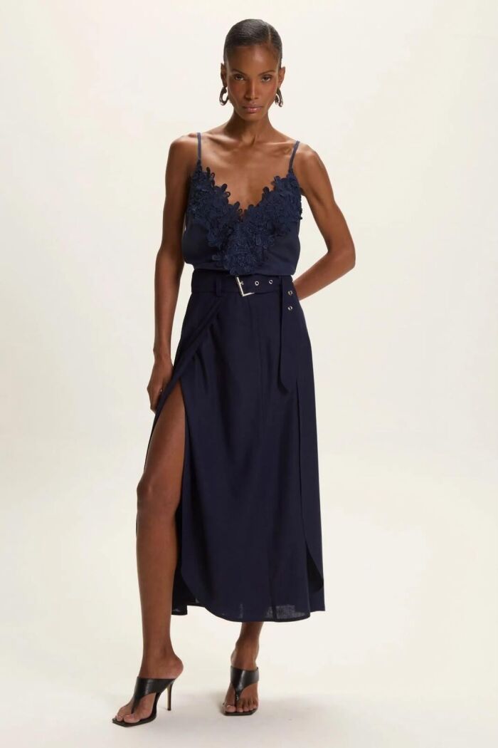 Imagem de Blusa Mika Navy Le Blog