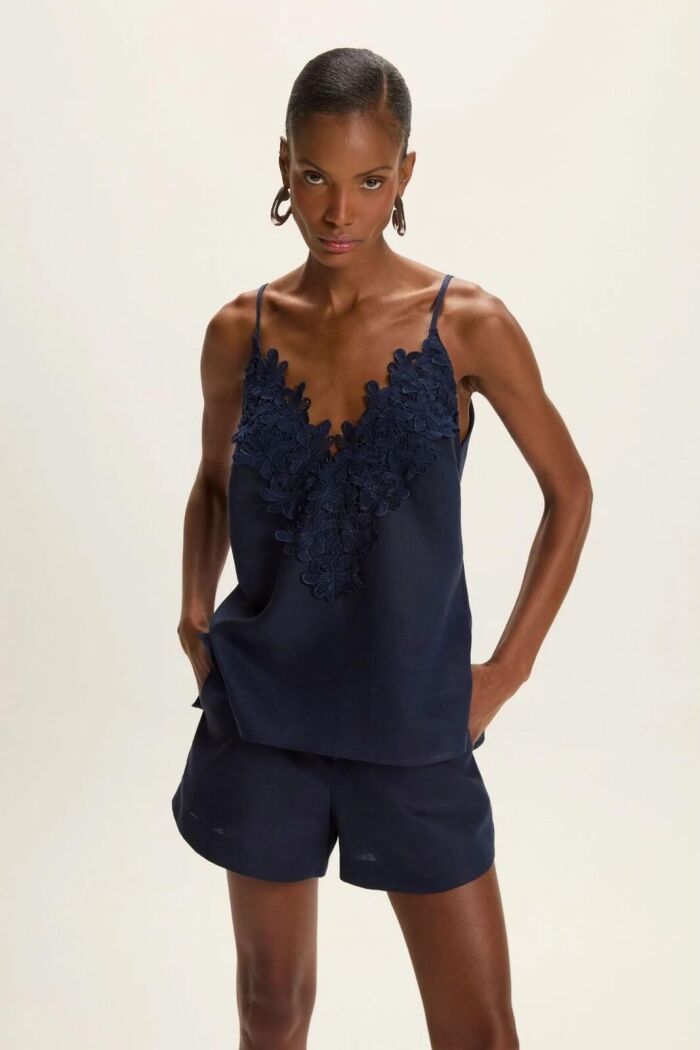 Imagem de Blusa Mika Navy Le Blog
