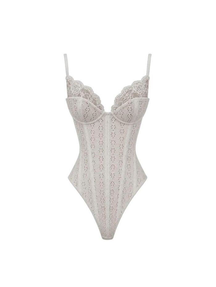 Imagem de Body Lilian Off White Cloude