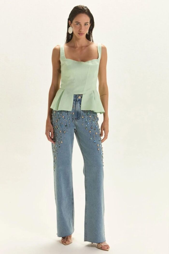 Imagem de Calça Emily Jeans Le Blog