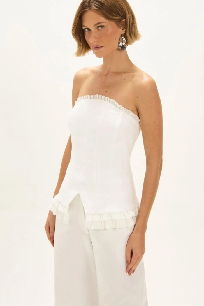 Imagem de Calça Ester Off White Le Blog