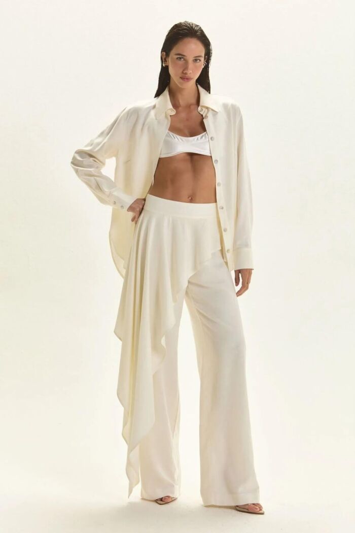 Imagem de Calça Giovana Off White Le Blog