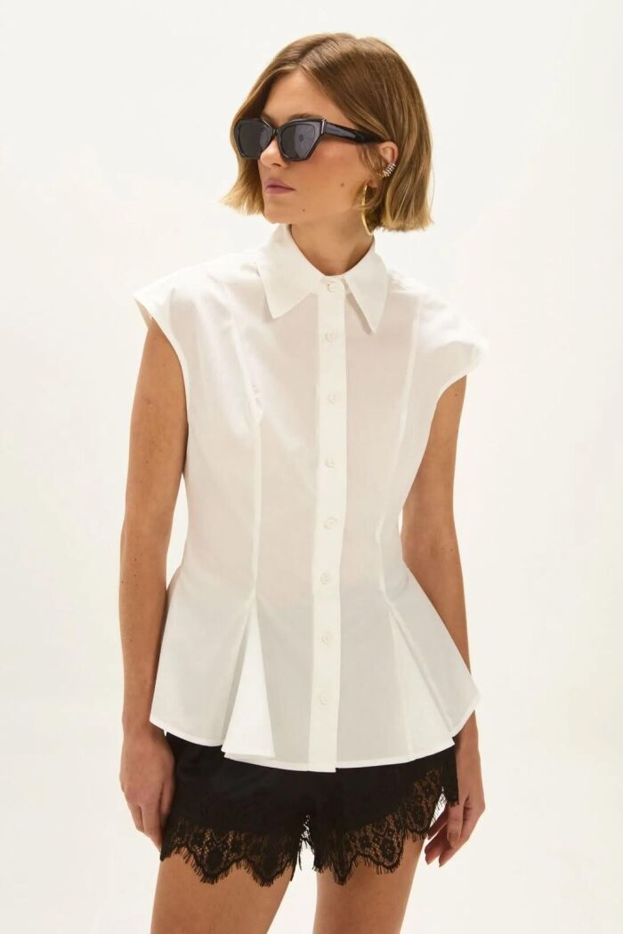 Imagem de Camisa Naomi Off White Le Blog