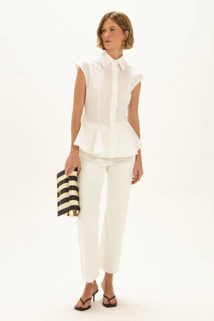 Imagem de Camisa Naomi Off White Le Blog