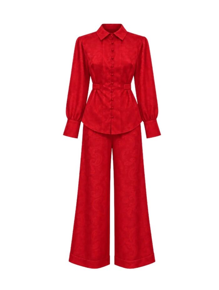 Imagem de Conjunto Clarisse Vermelho Cloude