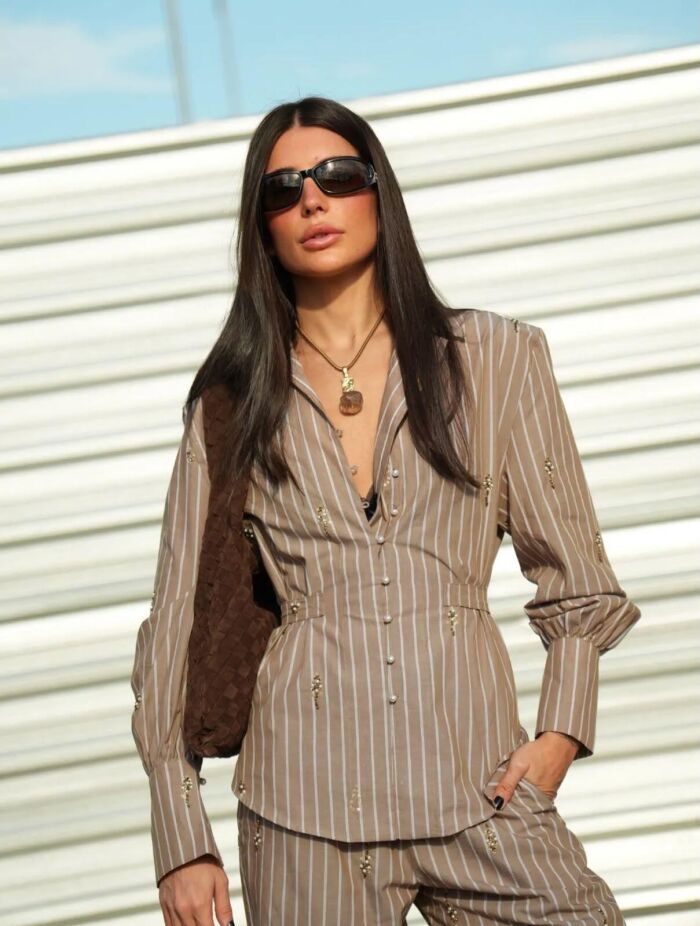 Imagem de Conjunto Keila Listrado Cloude