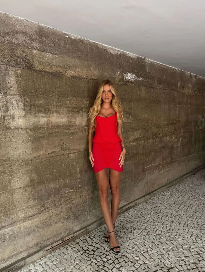 Imagem de Conjunto Taty Vermelho Cloude
