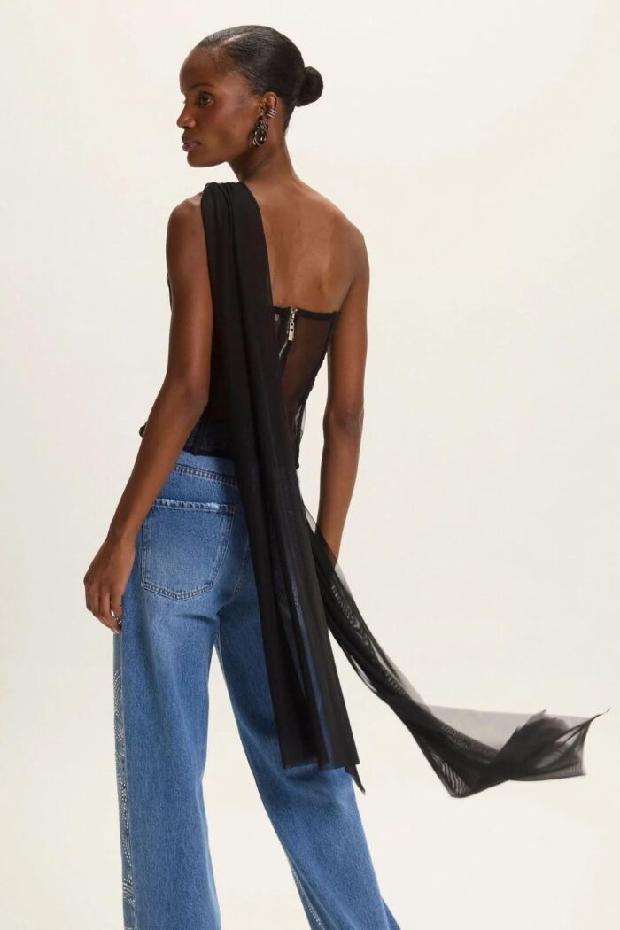Imagem de Corselet Úrsula Preto Le Blog